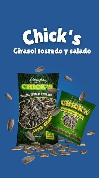 Producto - Chicks Girasol 150 gramos x 10
