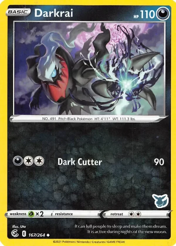 Producto - Darkrai (167/264) Fusion Strike (Eevee Deck) [Battle Academy 2022]