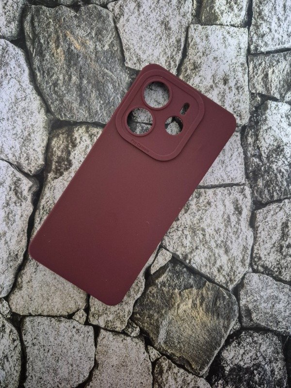 Producto - Funda silicone procamara Xiaomi Note 14 4G bordo