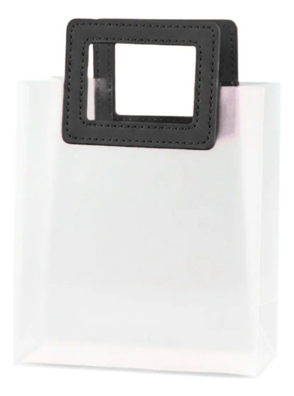 Bolsa pbc c/asas cuadradas 27x23x11cm DNB 7/26