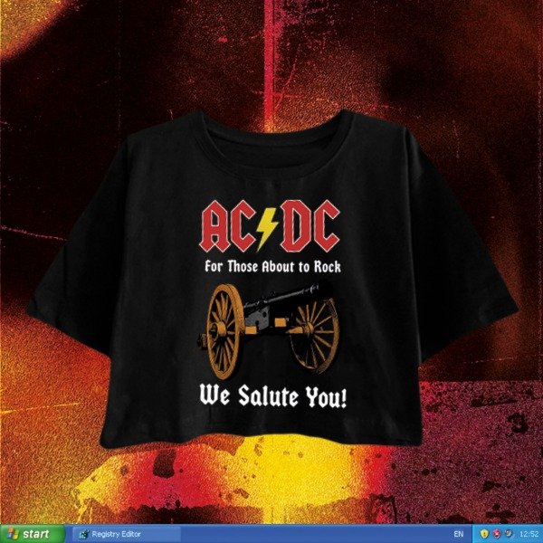 Producto - FOR THOSE ABOUT TO ROCK - pupera oversize