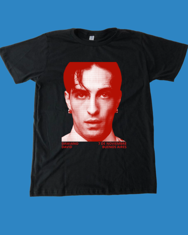 Remera Damiano Rojo - Damiano David