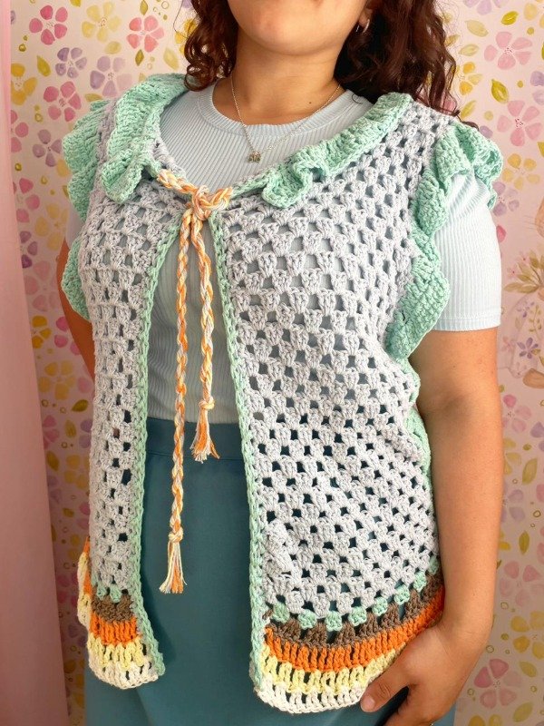 Producto - Chaleco Anais (Talle XL a 3XL)