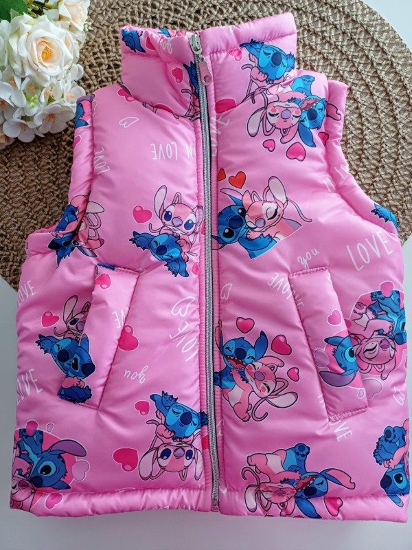 Producto - Chaleco Infantil Stich y Angela