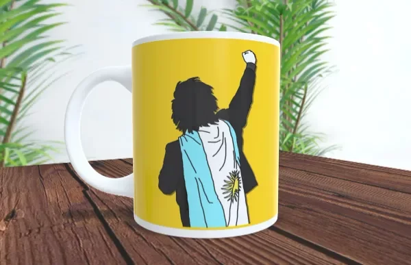Producto - taza - milei LLA bandera argentina