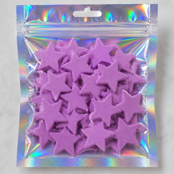 Producto - ESTRELLAS AZUCAR LILA X20