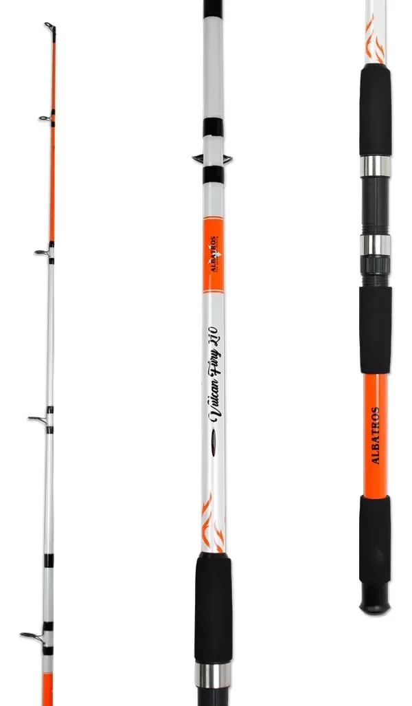Producto - Caña Albatros Vulcan Fury 2,70 Metros 2 Tramos