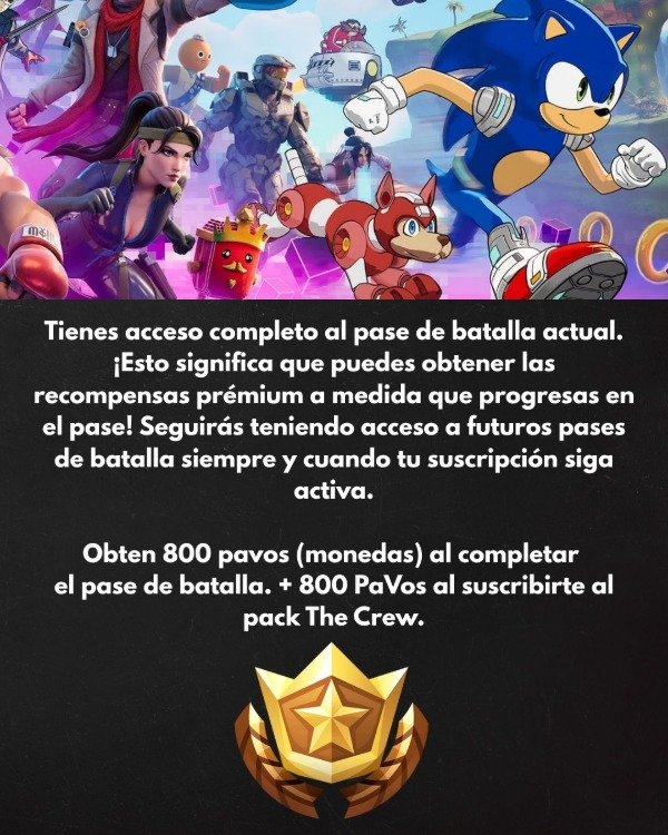 Producto - FORTNITE X 6 BATTLE PASS - CAPITULO 7 - TEMPORADA 4 - 2