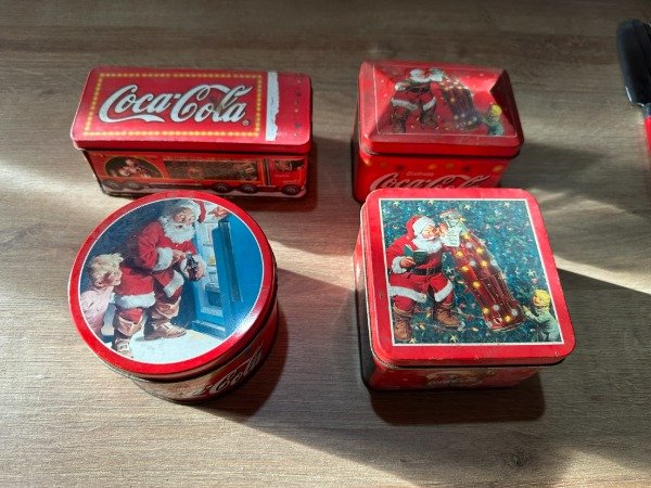 Producto - LOTE LATAS PARA VELAS COCACOLA. PRECIO POR TODAS #11757