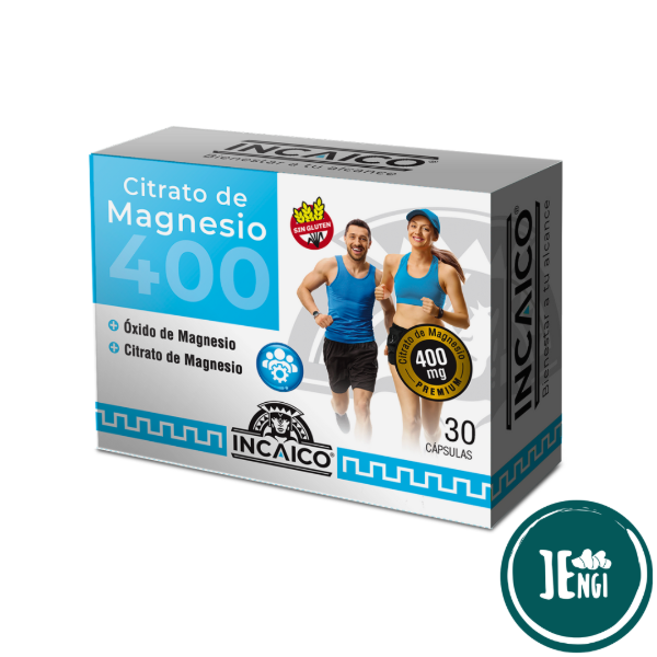 Producto - CITRATO DE MAGNESIO 400 - LABORATORIO INCAICO