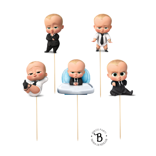 Producto - Figuras x 6 Jefe en Pañales