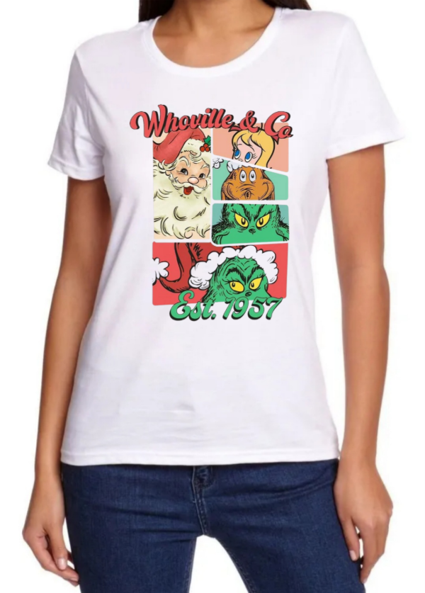 Producto - Remera Mujer Grinch Navidad