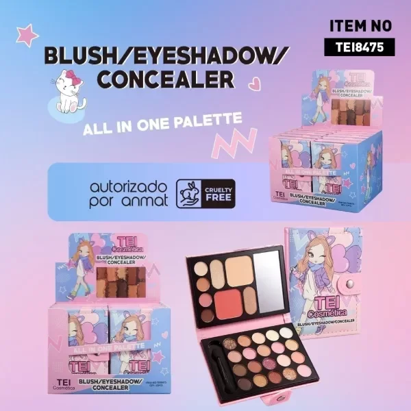 Producto - TEI SOMBRA/RUBOR/CORRECTOR