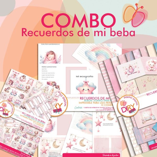 Producto - Recuerdos de mi beba - COMBO