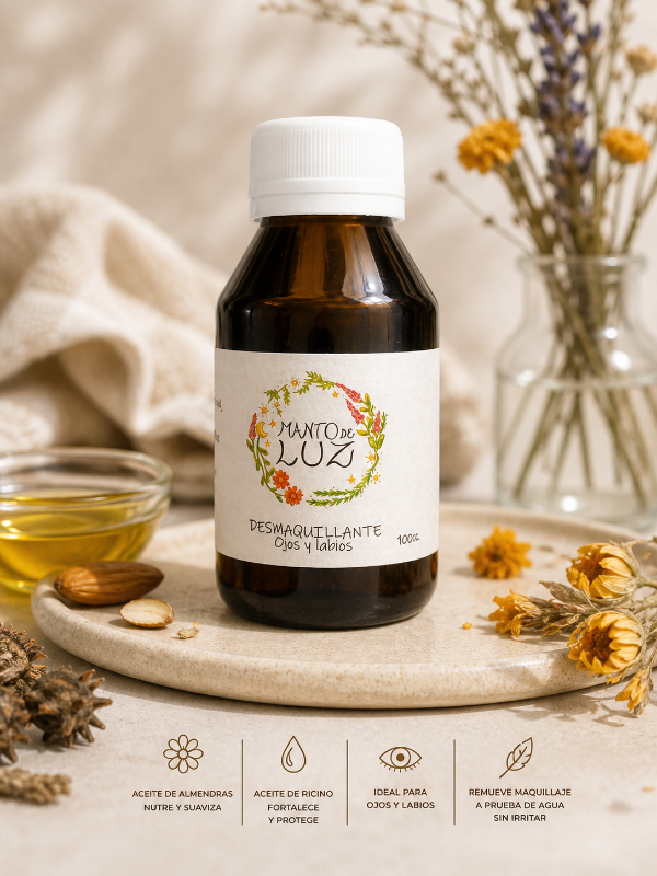 Producto - DESMAQUILLANTE  BIFASICO - piel seca o normal, maquillaje, ojos y labios- - 0