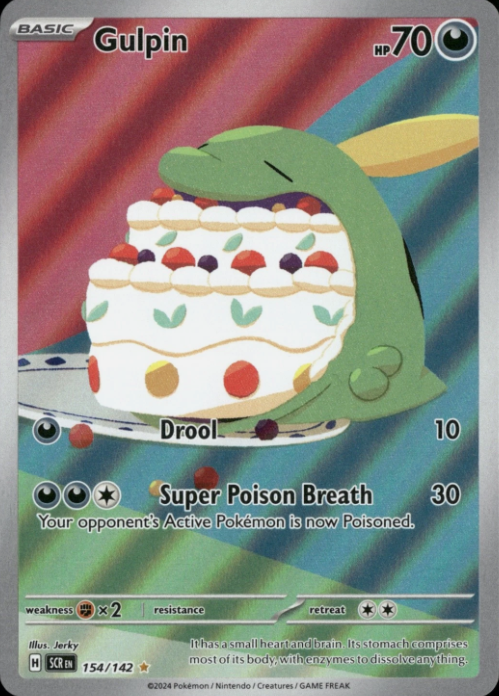 Producto - Gulpin - 154/142 - Stellar Crown - Holo