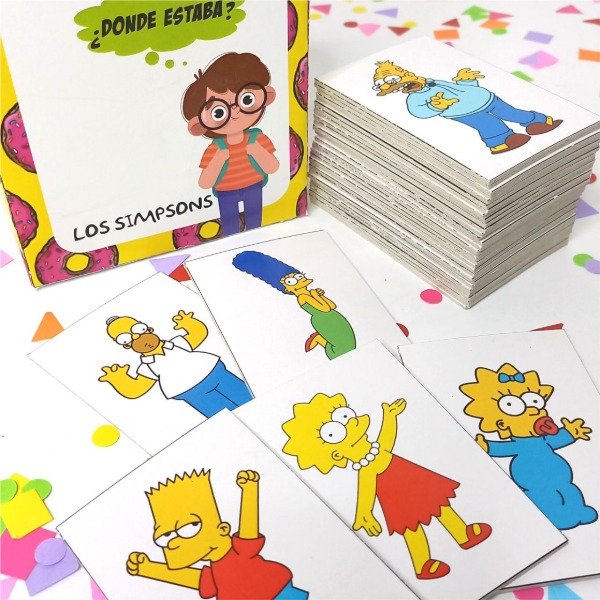 Producto - Memotest Los Simpsons