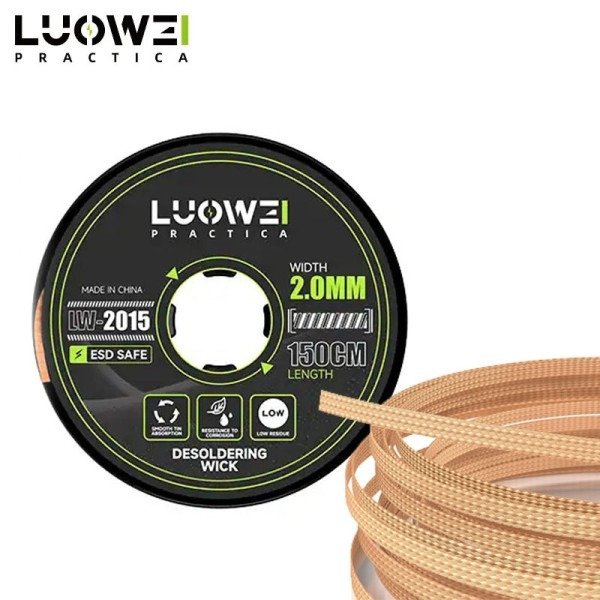 Producto - MALLA DESOLDANTE LUOWEI