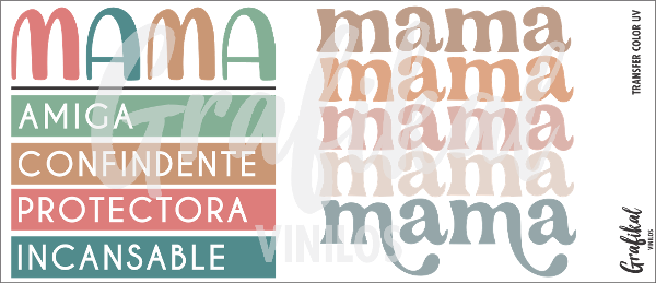 Producto - Transfer Color UV 20x8 Dia de la madre 026