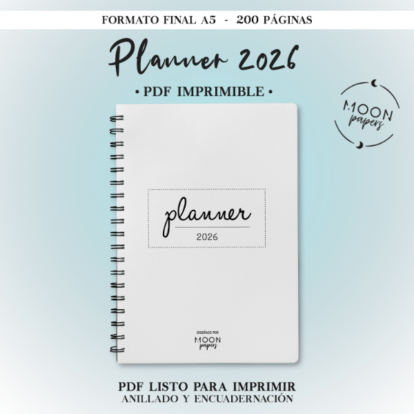 Producto - Agenda Planner 2026