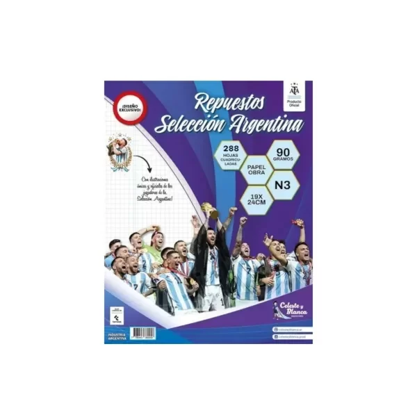 Producto - REP N3 AFA Rayado / Cuadriculado x288h