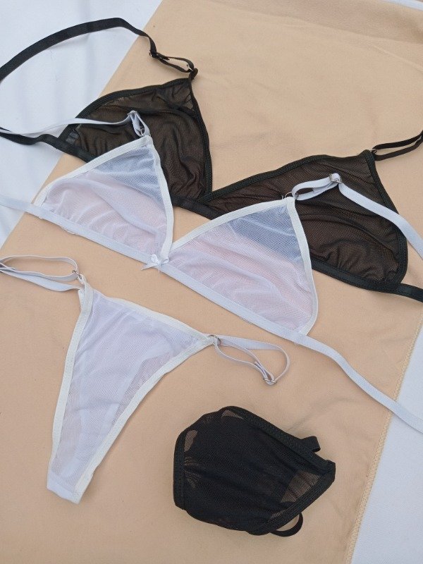 Producto - Conjuntos tull - color negro - talle 100