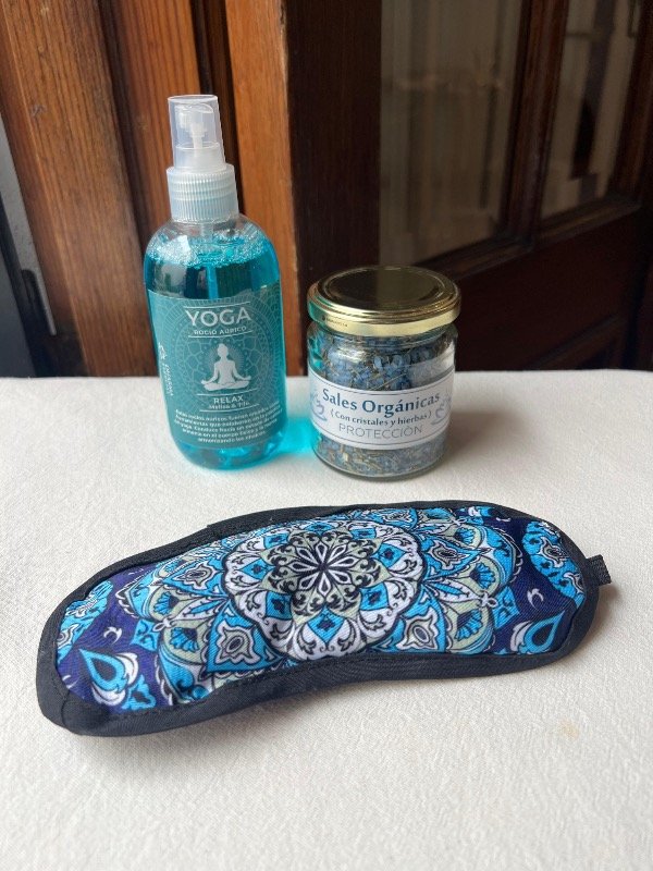 Producto - Rocío Áurico + sales + antifaz de semillas