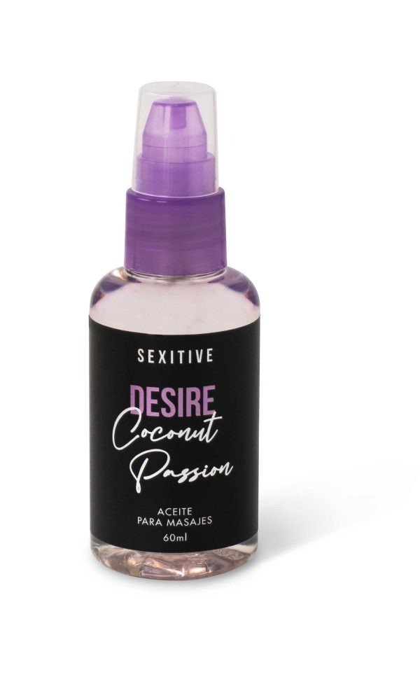 Producto - SEXITIVE Aceite y Lubricante Desire Coconut 60ml