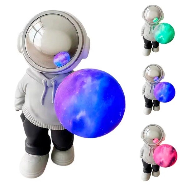 Producto - Luz astronauta con parlante recargable
