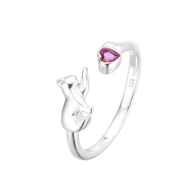 Producto - Anillo regulable Gatito rosa