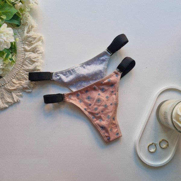 Producto - Less regulable ancho estampado - talle M/L