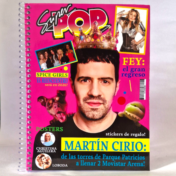 Producto - Cuaderno Martin Cirio Super Pop