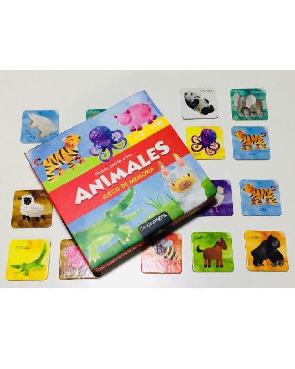 Producto - Animales Juego de Memoria