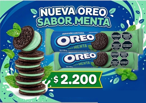 Producto - OREO SABOR MENTA