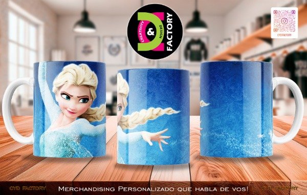 Producto - Taza Frozen - TZ-RT-BL-11OZ-288-MV-ANM-FRO