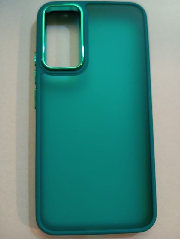 Producto - Funda Verde Translúcido XAEA Espacio para Samsung A34