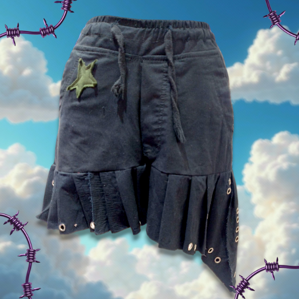 Producto - Pollera Upcycling Rockstar