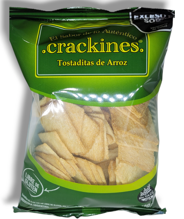 Producto - CRACKINES TOSTADITAS DE ARROZ