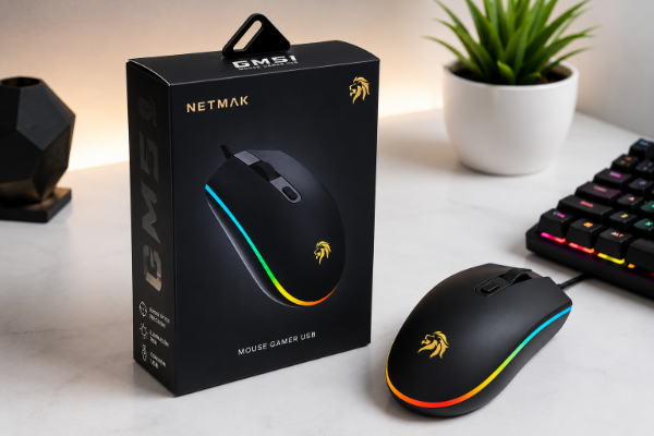 Producto - Mouse Gamer Rgb Cableado 4d Netmak Nm-gm51