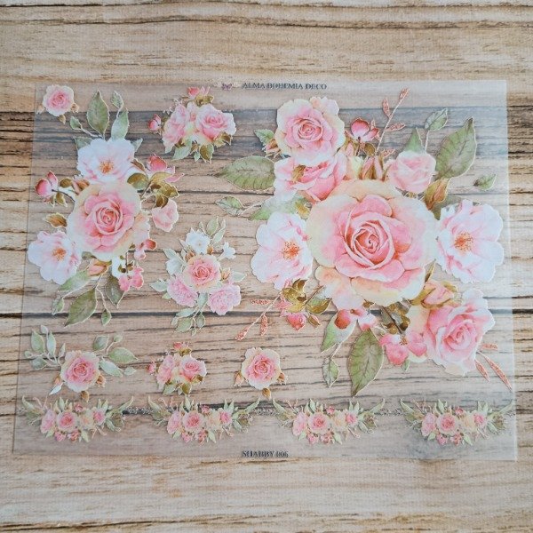 Producto - Transfer Termoactivo 23X19CM SHABBY006