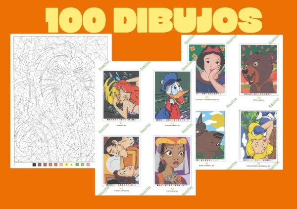 Producto - Libro para Colorear Grandes Clasicos Vol 4 - 1
