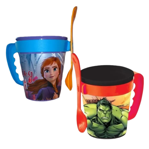 Producto - Taza con Cuchara y Asas - Avon