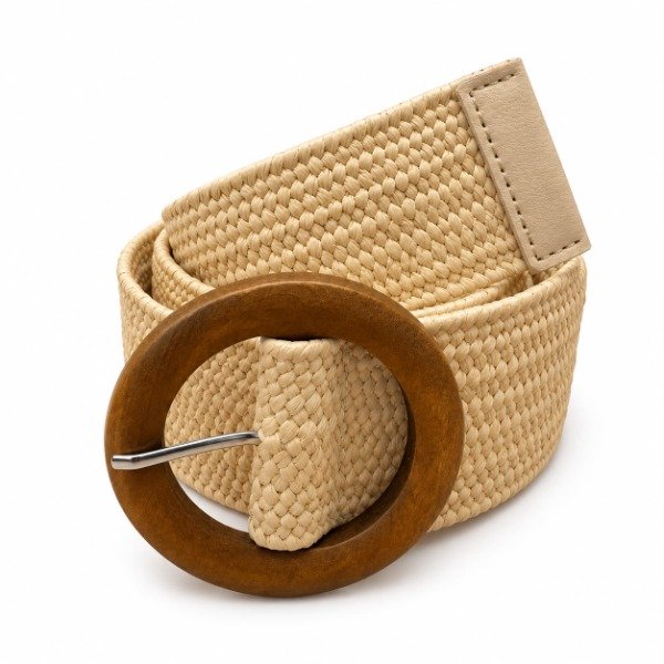 Producto - Cinto Rafia Clarito