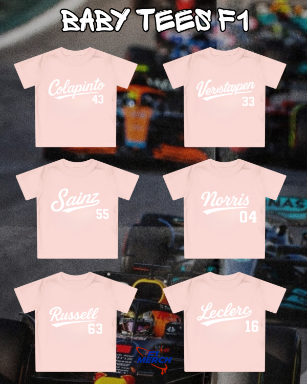 Producto - Babytee rosa letra blanca