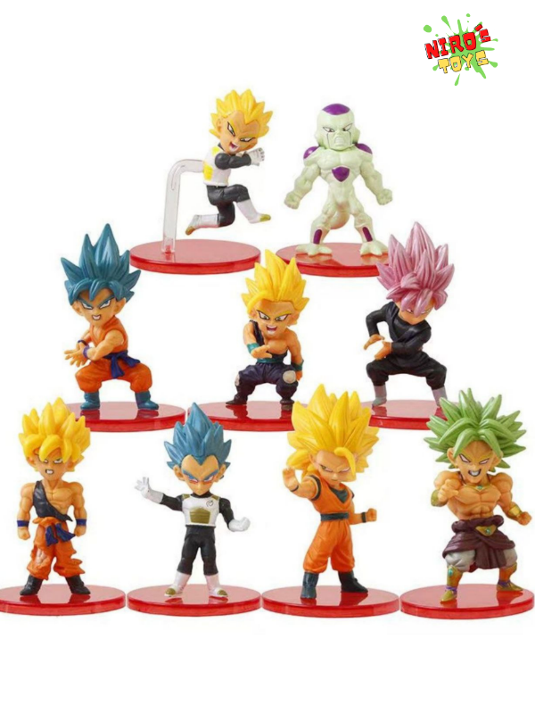 Producto - Dragon Ball set x9 (8-10CM) - Figura Dragon Ball - Nirostoys