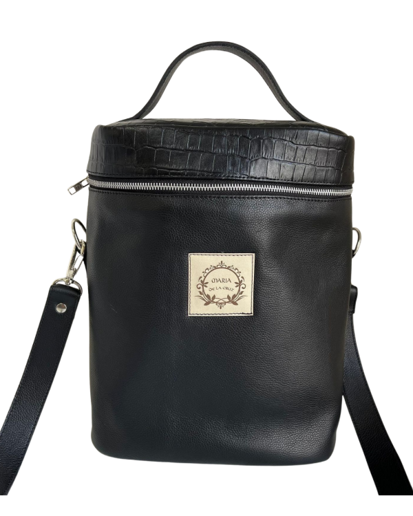 Producto - Matera Dona Negro Croco