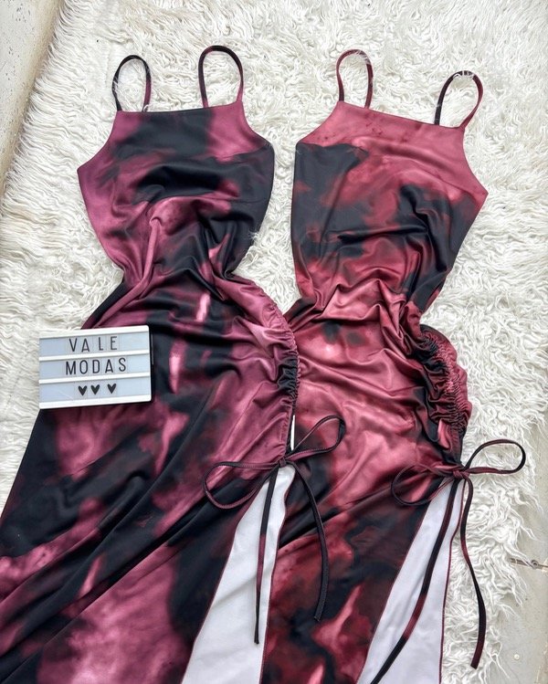 Producto - Vestido Largo Batik Rojo