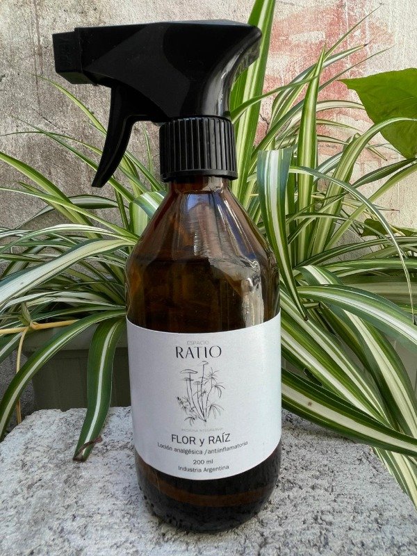 Producto - Flor y Raíz loción antiinflamatoria