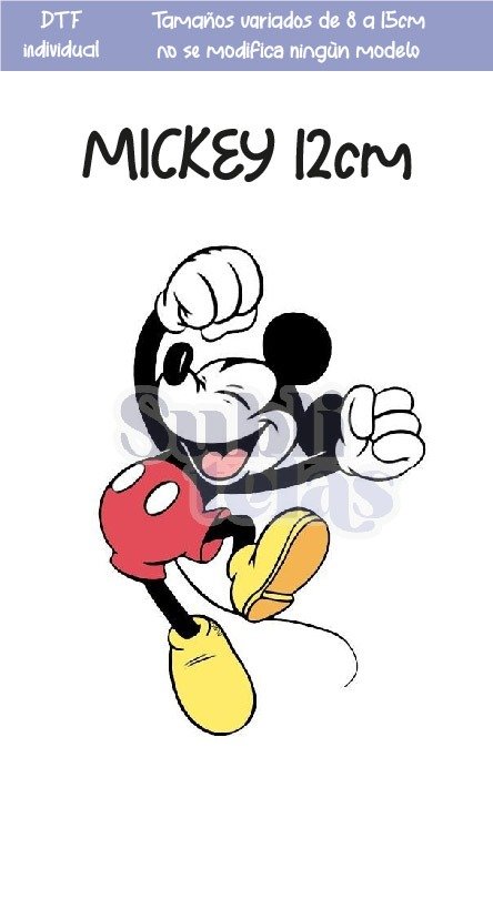 Producto - MICKEY2 - 12CM