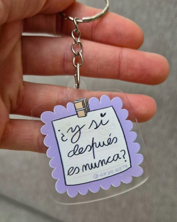 Producto - Llavero después